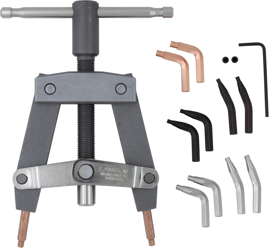 Lang Tools 87 pinzas resistentes con kit de puntas