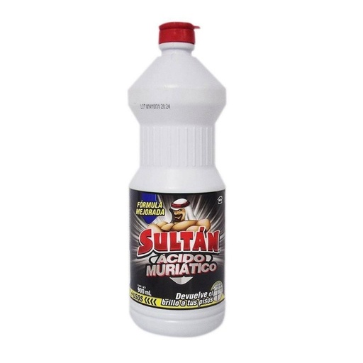 [48571] Acido Muriatico 900 mL Sultan 