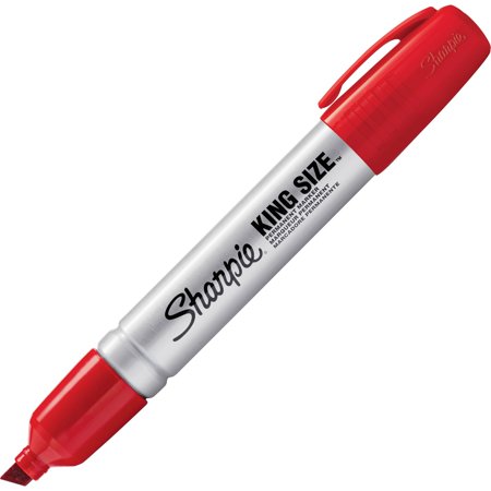 [12817] Marcador Permanente Sharpie King Size Rojo