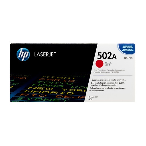 [29179] Toner HP #502A Magenta 