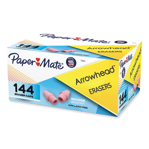 [13028] Borrador Gorrito para Lapiz Bolsa con 144 piezas Papermate 