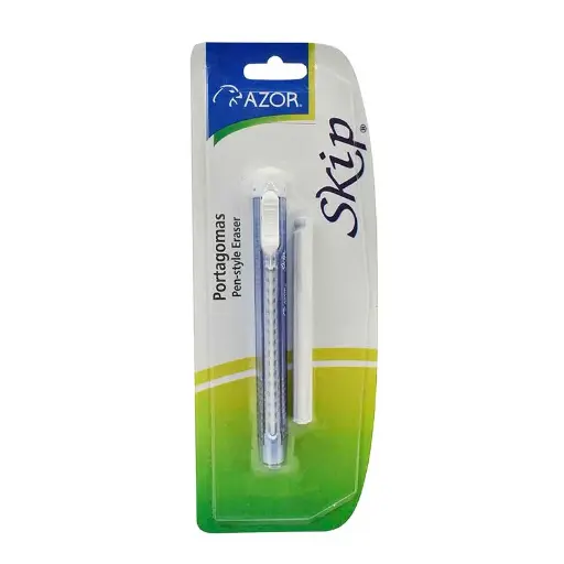 [14752] Portaborrador Tipo Lapiz Triangular Skip Azor