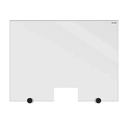 [72547] Mampara Acrilico Para Mostrador Alfra 2 mm de grosor 60 cm x 80 cm 