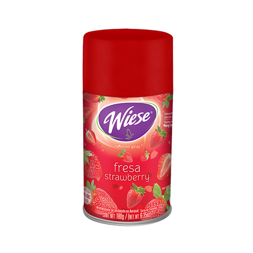 [40279] Aromatizante Time Wiese en Aerosol Fresa 180 g