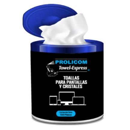 [32468] Toalla para Pantallas Electronicas con 100 Antiestatica Prolicom