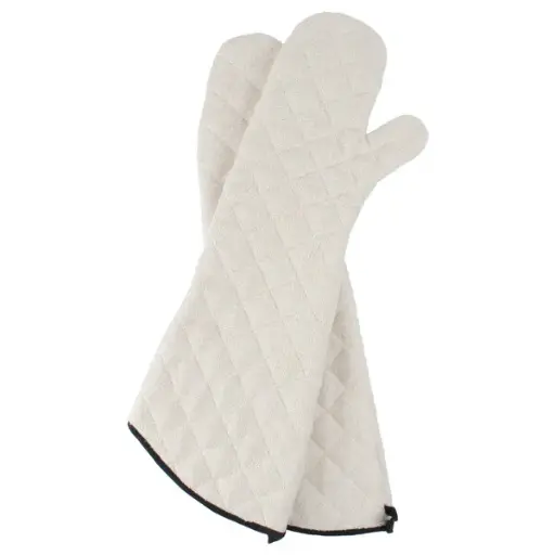 [70029] Guante para Horno 24" Blanco Par San Jamar