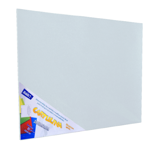 [80005] Cartulina Color Blanca Saira
