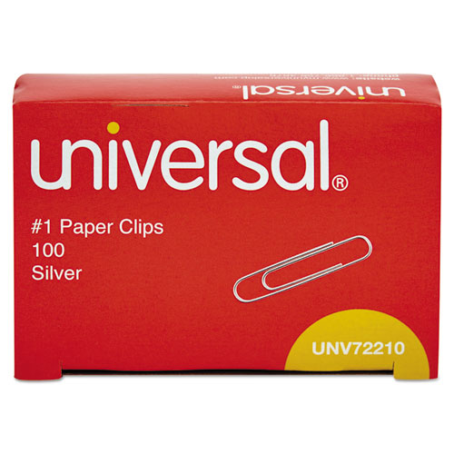 [10780] Clip Estandar #1 de Metal con 100 Universal