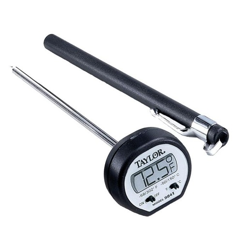 [90133] Termometro Probeta Digital 6" -40 A 302 F con Estuche