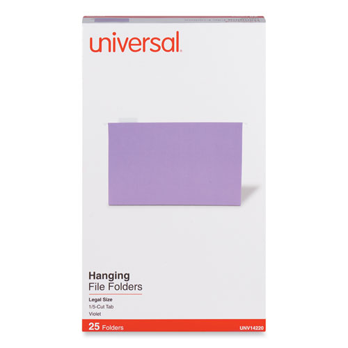 [13330] Folder Colgante T/Legal Violeta C/25 Universal