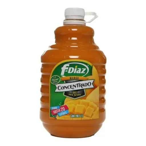 [58744] Concentrado para Agua de Mango 1L sin Azucar F-Diaz