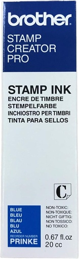 [15032] Tinta En Gotero Para Sello 0.67oz Azul Brother 