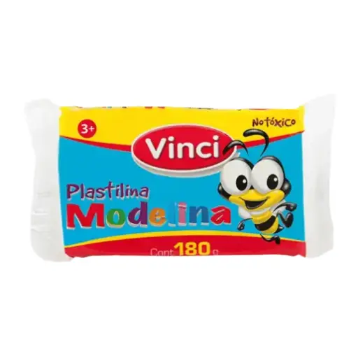 [12753] Plastilina en Barra Vinci 180g Azul 