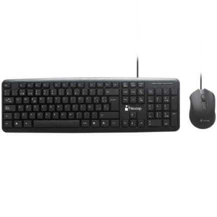 [149156] Teclado/Mouse Alambrico Nextep NE-416 