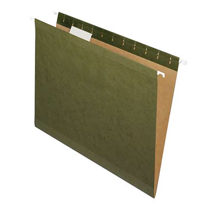 [12790] Folder Colgante Tamaño Oficio Verde Oxford