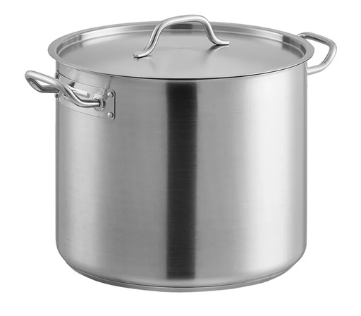 [50677] Olla de Acero Inoxidable Reforzada con Tapa 32QT Vigor