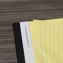 Block Rayas Amarillo T/C 50 Hjs (#597) Bazic