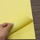 Block Rayas Amarillo T/C 50 Hjs (#597) Bazic