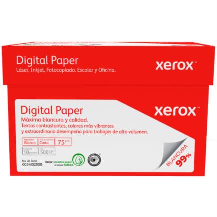 Papel Bond T/Oficio Blanco 8.5'' X 13.3'' 97% 20 Lbs Xerox Rojo