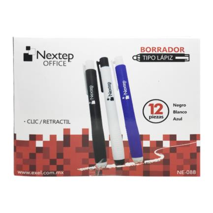 Borrador Tipo Lapiz Clic Eraser Nextep