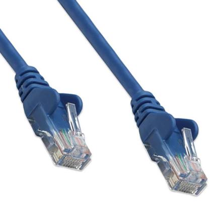 Cable Ethernet CAT5E UTP 2MTS RJ45 Macho Macho Azul                                      