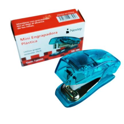 Engrapadora Mini Plastico Grapa Standar Nextep