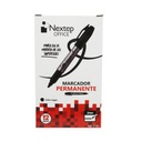 Marcador Permanente Nextep P.F. Negro
