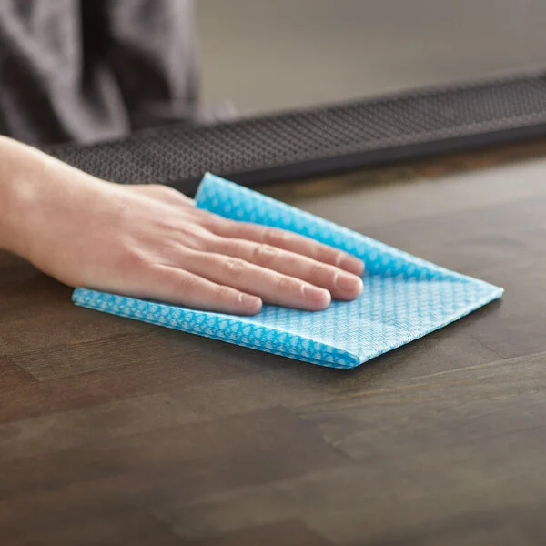 Toalla P/Servicio De Alimentos Azul 13 1/2" X 21" C/150 Choice