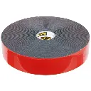 Cinta Adhesiva Doble Lado Rojo 1" X 11 Yd (10 Mts) Extremo S