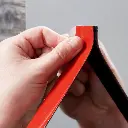 Cinta Adhesiva Doble Lado Rojo 1" X 11 Yd (10 Mts) Extremo S