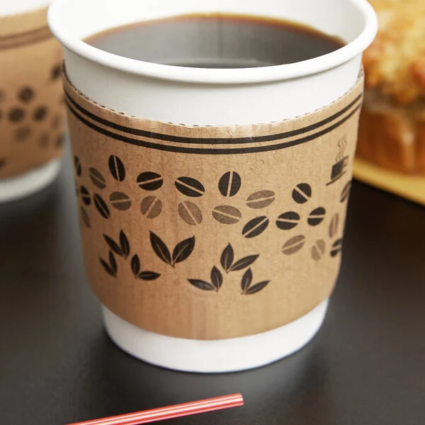 Mangas de Carton P/Vaso Caliente 10 a 24 OZ C/50 Choice 