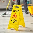 Señalamiento De Piso Mojado Amarillo (Caution Wet Floor) Lav