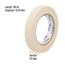 Cinta Adhesiva Masking 3/4"(18Mm) X 50Mts Truper