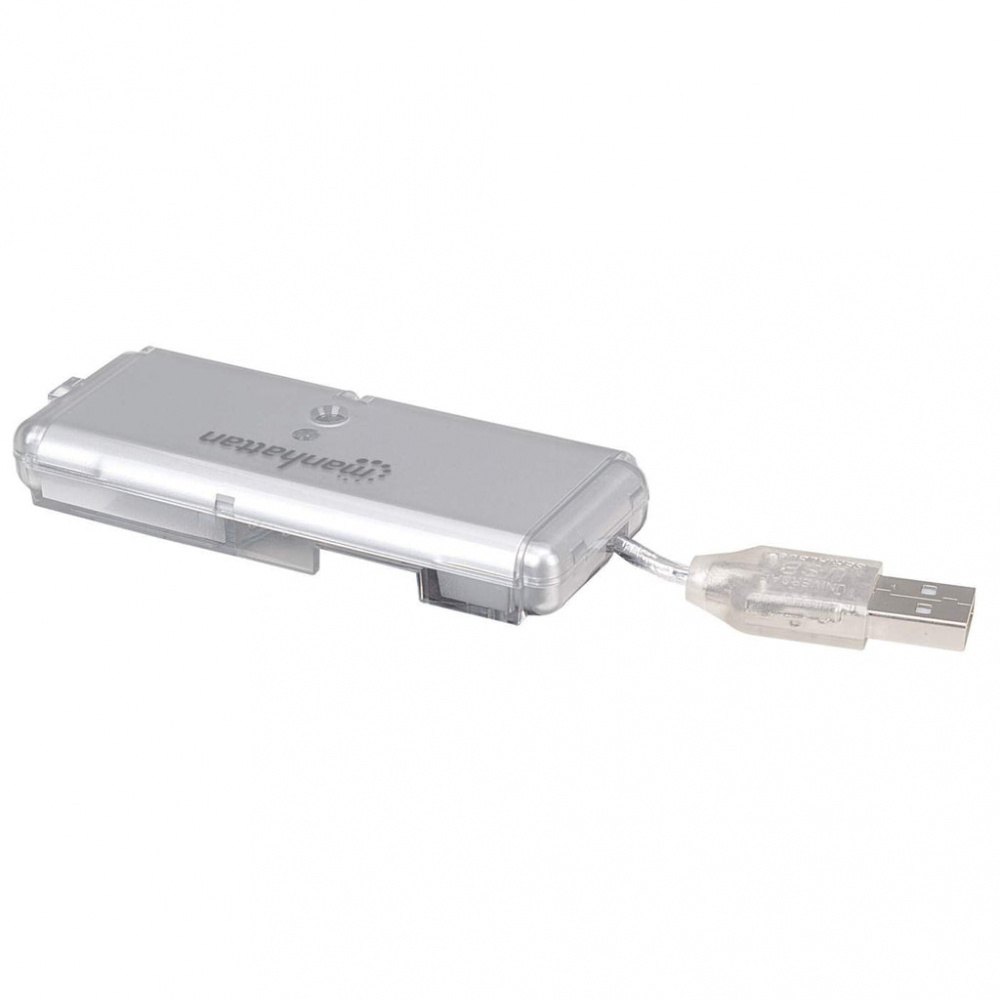 Hub Usb 2.0 Manhattan 4 Puertos