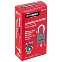 Candado De Llave 50Mm Hermex CH-50L Hierro Gancho Largo