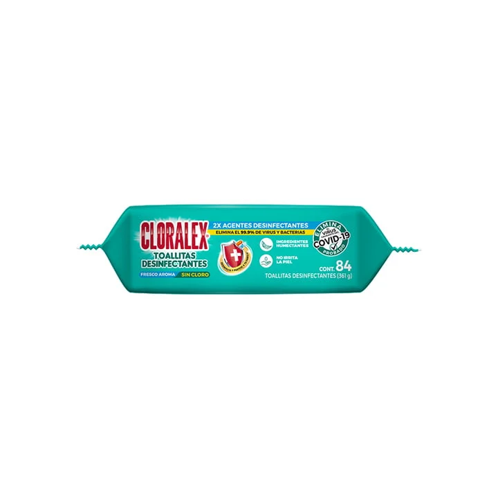Desinfectante Toalla Cloralex C/84            