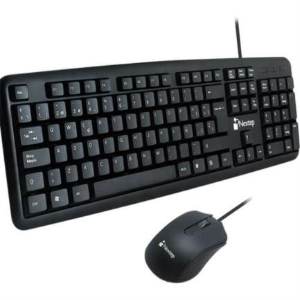 Teclado/Mouse Alambrico Nextep NE-416 