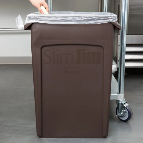 Bote De Basura 23 Gal Cafe Rectangular Rubbermaid