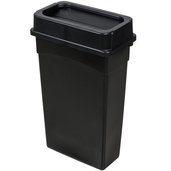 Tapa Bote D/Basura 23Gal Rectangular Cafe Oscilante