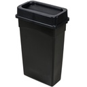 Tapa Bote D/Basura 23Gal Rectangular Cafe Oscilante