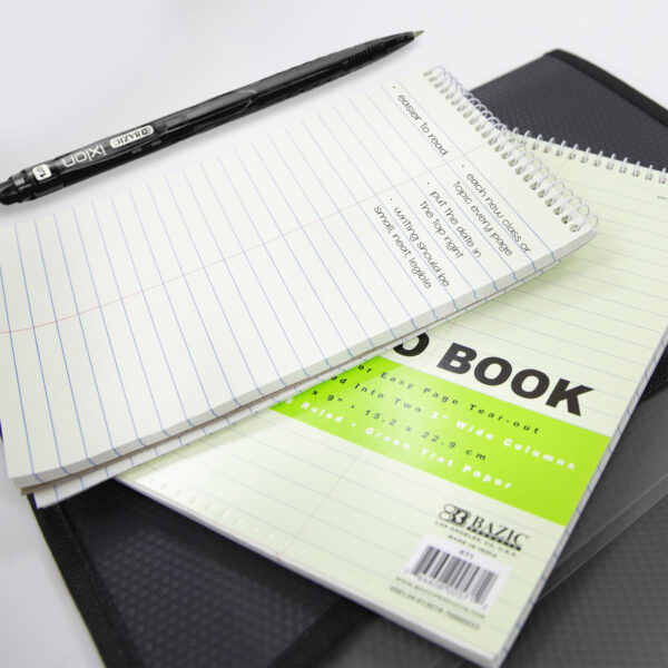 Libreta Taquigrafica Hoja Verde 70 Hjs Bazic