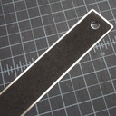 Regla De Metal 30Cm (12") C/Corcho Bazic