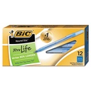 Pluma Bic Roundstic P.M. 1Mm Azul