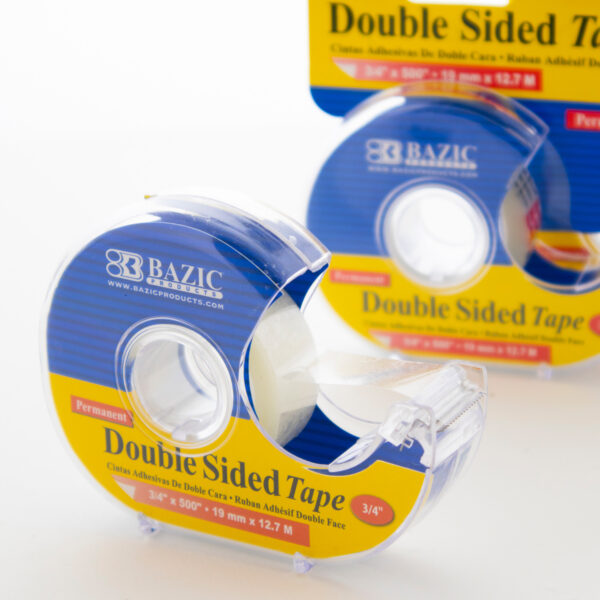 Cinta Adhesiva Doble Lado 3/4''x500'' C/Despachador