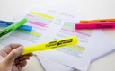 Marcador Fluorescente Bazic Amarillo