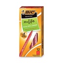 Pluma Bic Roundstic P.M. 1Mm Rojo