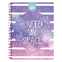 Cuaderno Espiral Profesional Do Ry Kiut Femenil C/200 Hjs