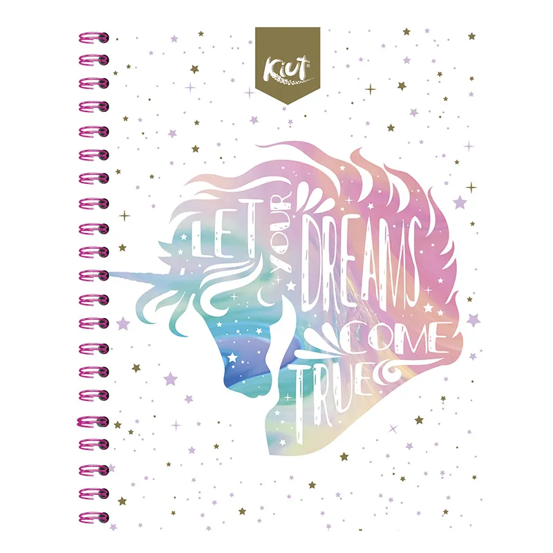 Cuaderno Espiral Profesional Do Ry Kiut Femenil C/200 Hjs