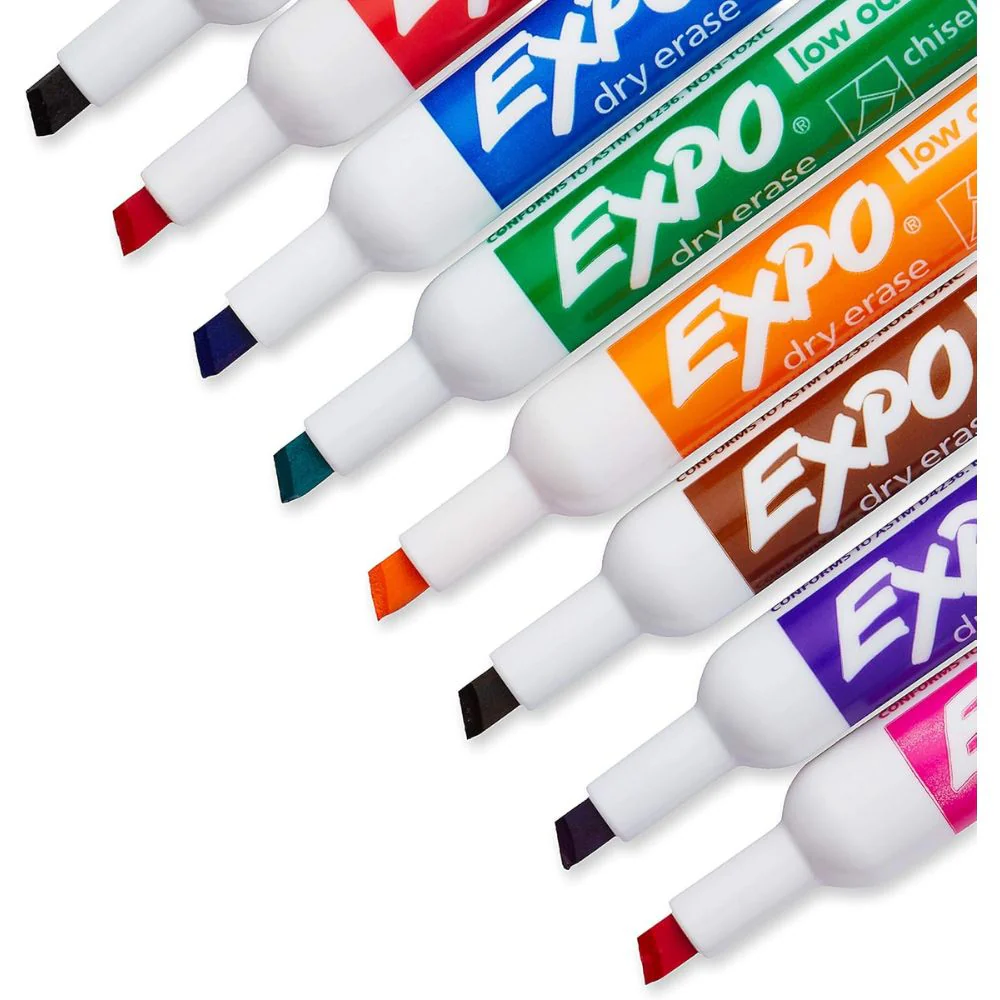Marcador P/Pizarron Expo Kit 8 Colores