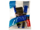 Pluma Azor P.F. 0.7Mm Con Cadena Y Base Azul C/3 Rep
